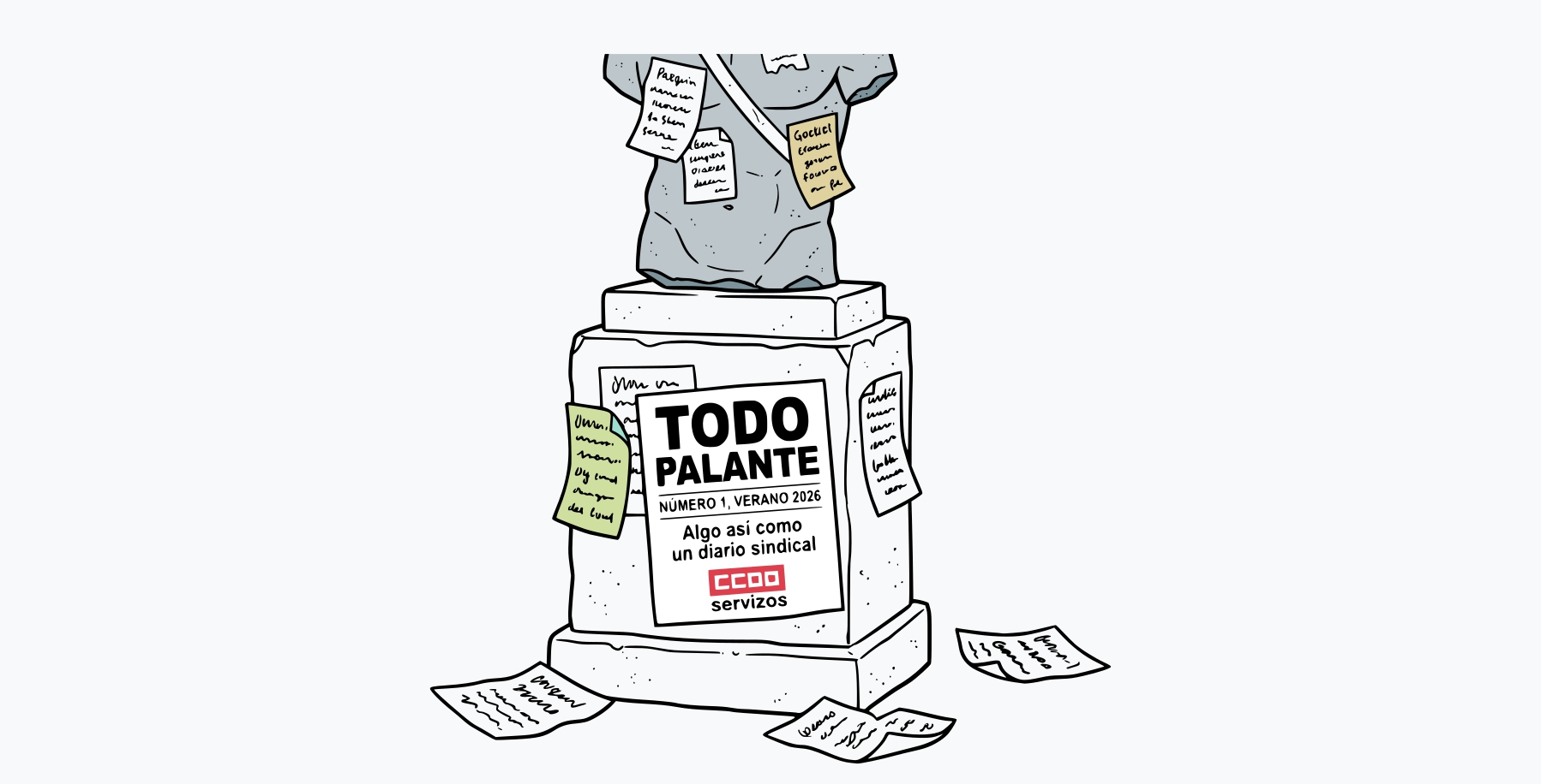 Del viejo pasquín romano a agitar conciencias en la oficina. Nace «Todo Palante»
